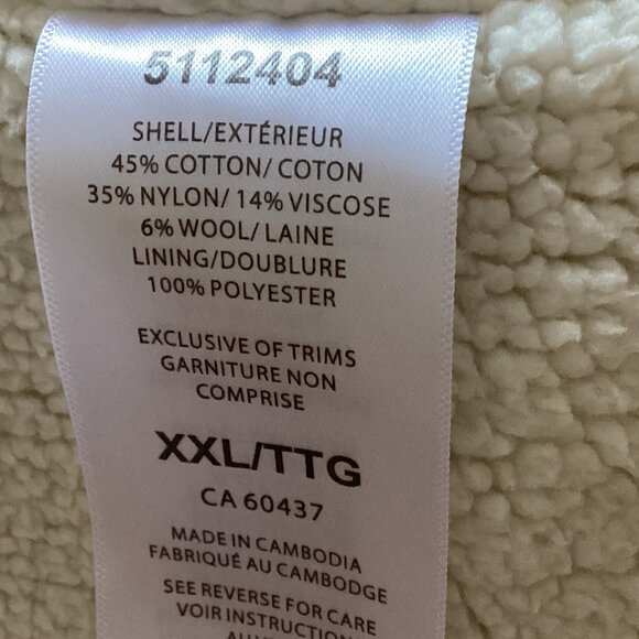 Stormpack Sunice Men's Women's Fleece Lined Fair Isle Sweater Cardigan Size XXL - Picture 10 of 10